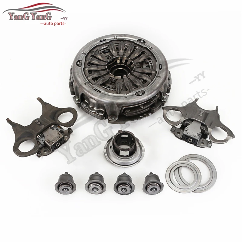 6DCT250 DPS6 Transmission Dual Clutch w Shift Fork Bearing Kit 514002110 602000800 For Ford Focus Fiesta EcoSport 602000899