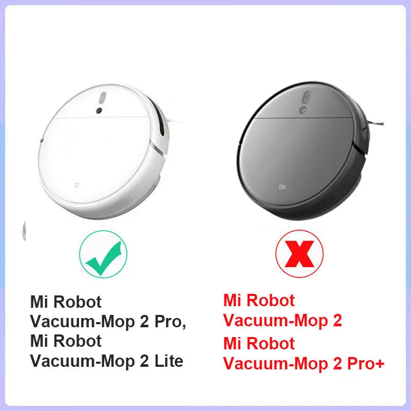 Filtr, ściereczka do mopa, do Mi Robot Vacuüm-Mop 2 Pro, Mi Robot Vacuüm-Mop 2 Lite, główna szczotka boczna, odkurzacz Mijia MJST1SHW MJSTL akcesoria