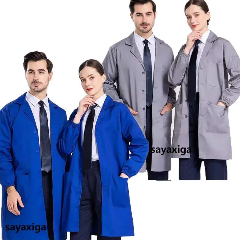 

Anti Static clothing long Coat clothing work Coverall electronic factory Warehouse staff dust-proof food factory Safety workwear