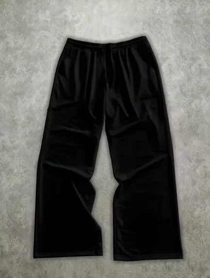 2026 Modische Neue Dunkle Retro-Tintenmalerei-Stil Lose Gerade Hose Geeignet für Outdoor Street Hip-Hop Freizeithose – Detail 2