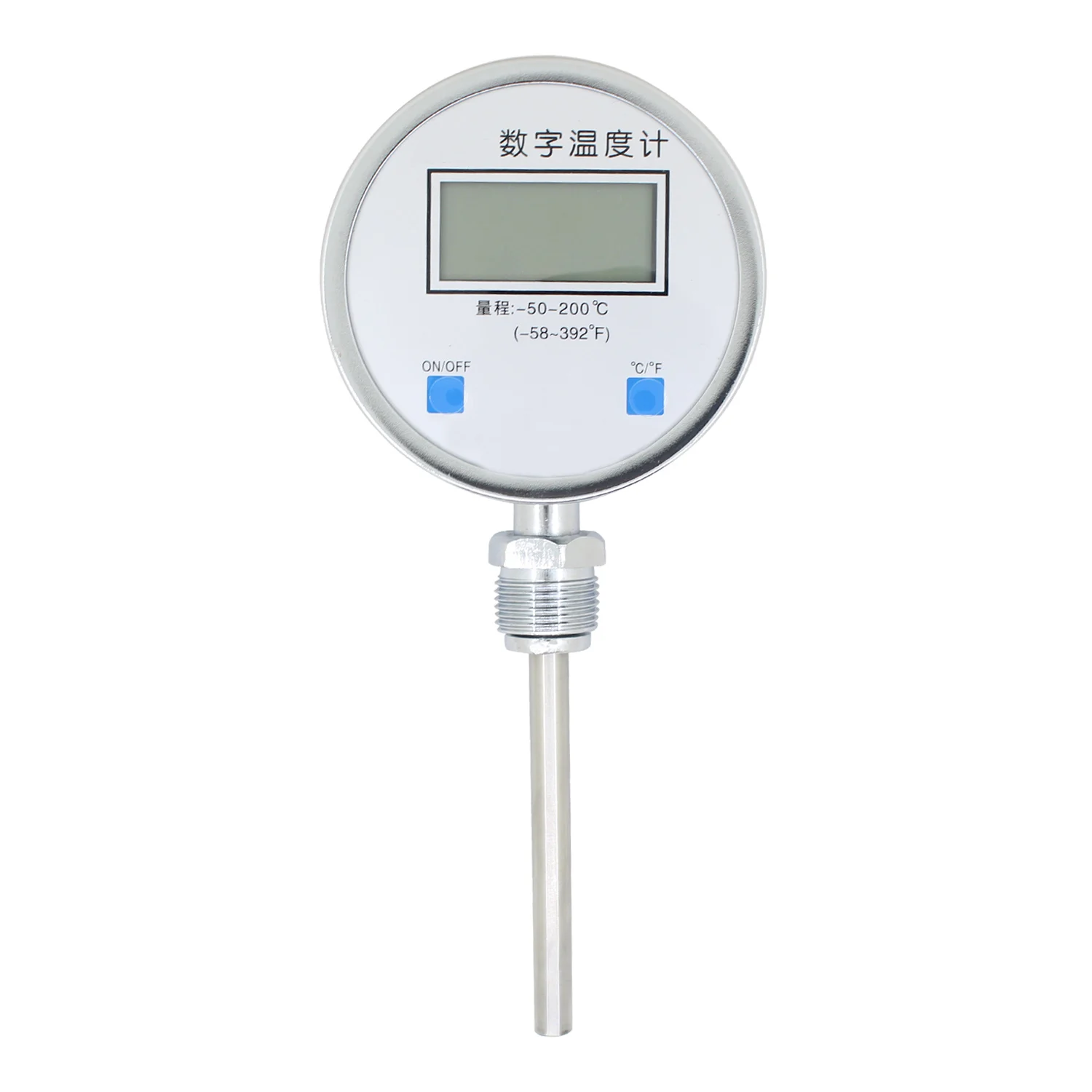 

Bimetallic thermometer Stainless Steel thermometer Thermometer measuring instrument probe electronic industrial thermometer