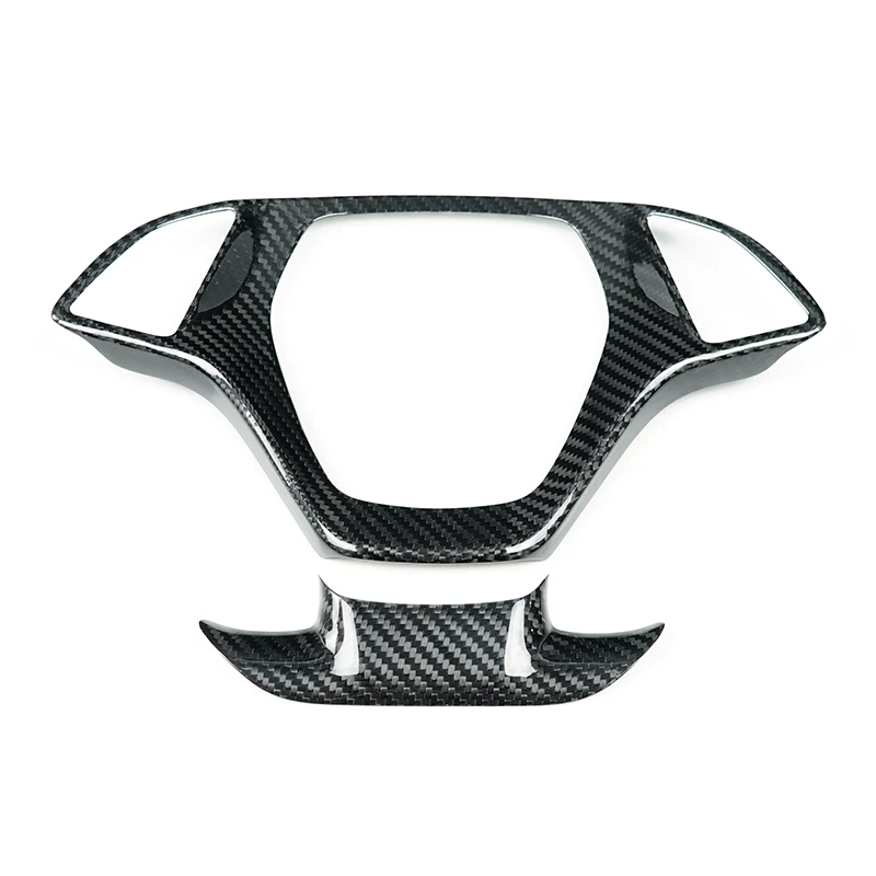 

Equipment Smart Library Shasha Carbon Fiber Steering Wheel Frame + Chin For Corvette C7 2014-2019 Interior Accessories