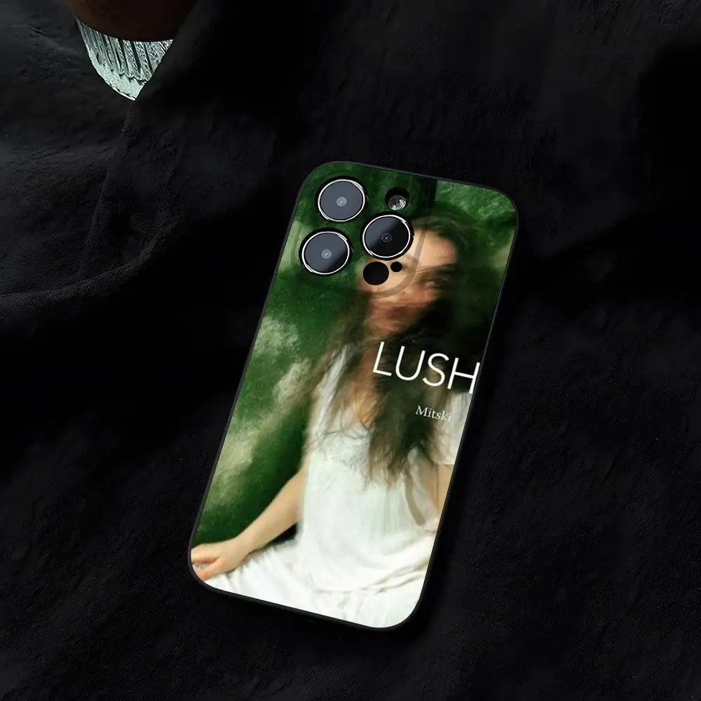 Spring M-Mitski Mouse Pad Funda for iphone 14 16 13 11 15ProMax 12 Pro Max Mini Xr Xs X 7 Plus Covers