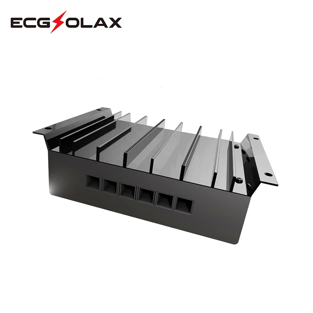 Imagem -06 - Controlador de Carga Solar Ecgsolex80a 60a 12v 24v Lcd Automático Usb Carregador de Bateria Solar Alta Eficiência Regulador Pwm