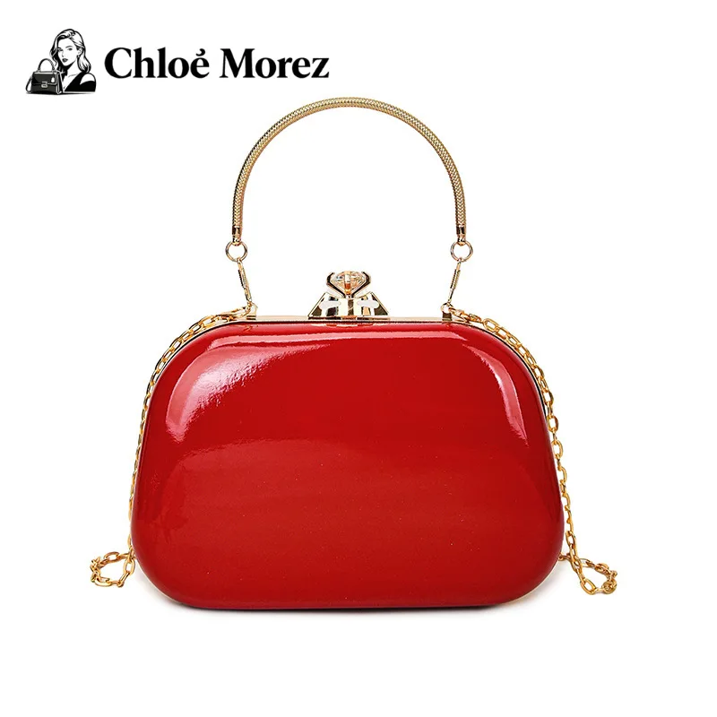 

Women's Bag, Fashionable Shiny Dress, Dinner Bag, Niche And Stylish Versatile Chain Box Bag
