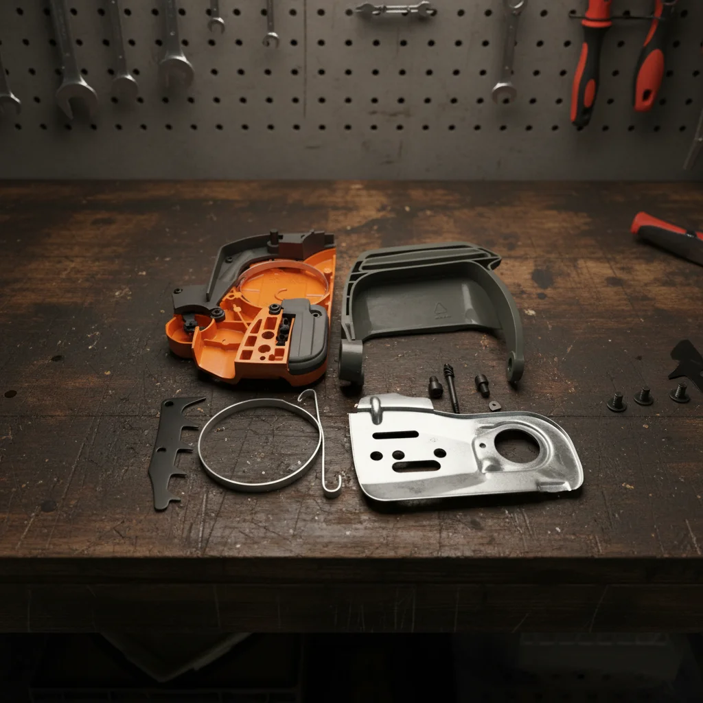 

Направляющая пластина бензопилы и комплект перегородки, совместимый с моделями Hus 435 440 445 450 445E 450E, запасные аксессуары для бензопилы