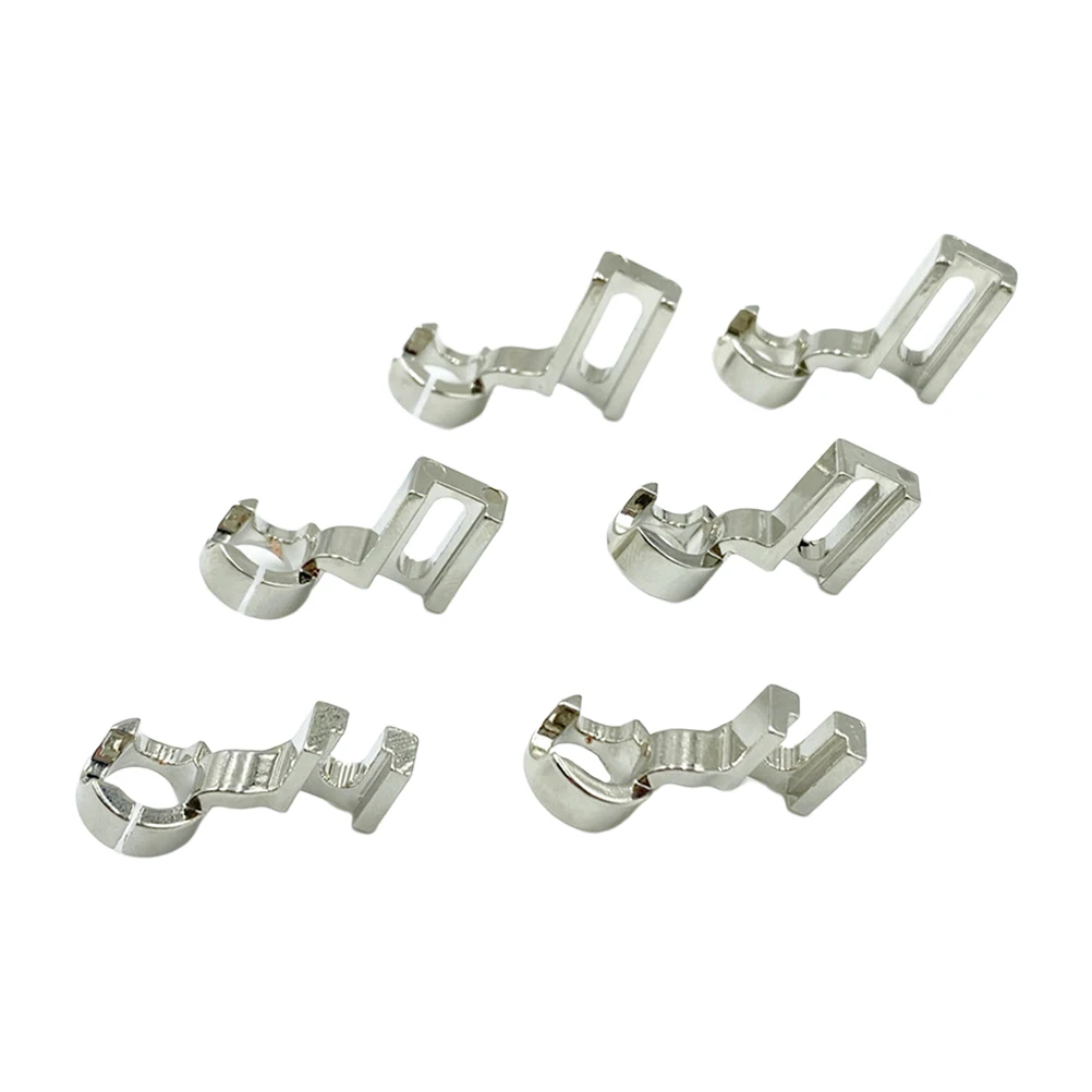 

6 Pcs Sewing Machine Presser Feet Quality Materials Easy Install Quilting Home Patchwork Supplies Fabric Lock Thread Elastic B