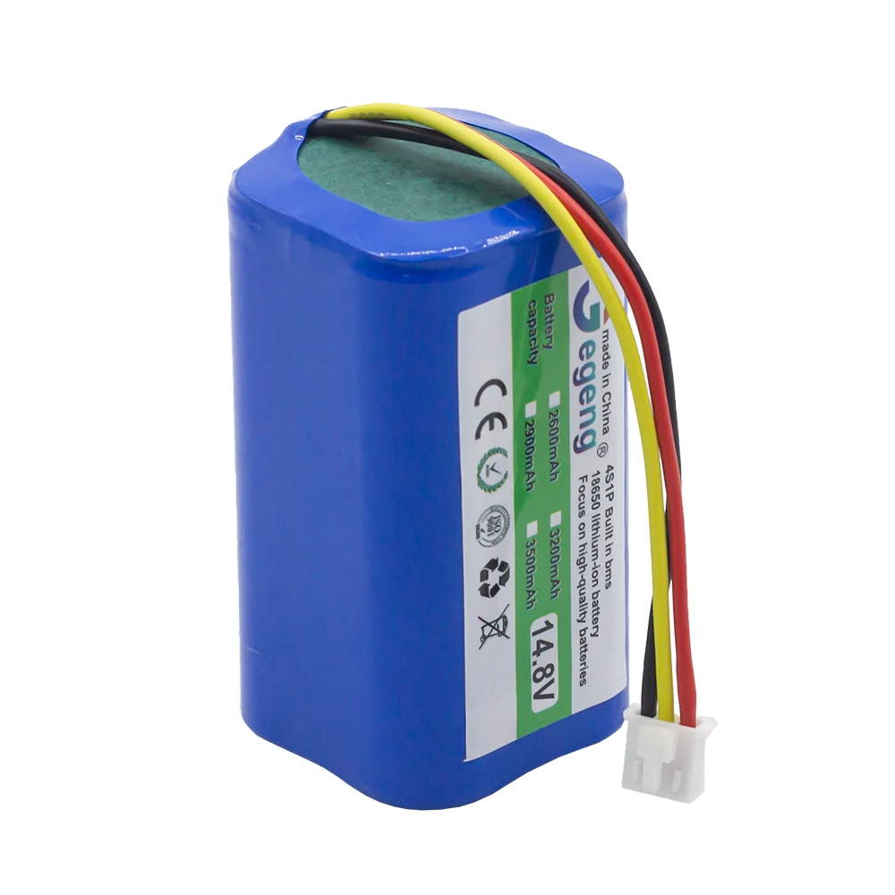 Gegeng 14.8V 3500mAh Battery for Liectroux C30B E30B, for Proscenic 800T, 830P, 820P, 820T, 820S Vacuum Cleaner Li-ion 14.4V