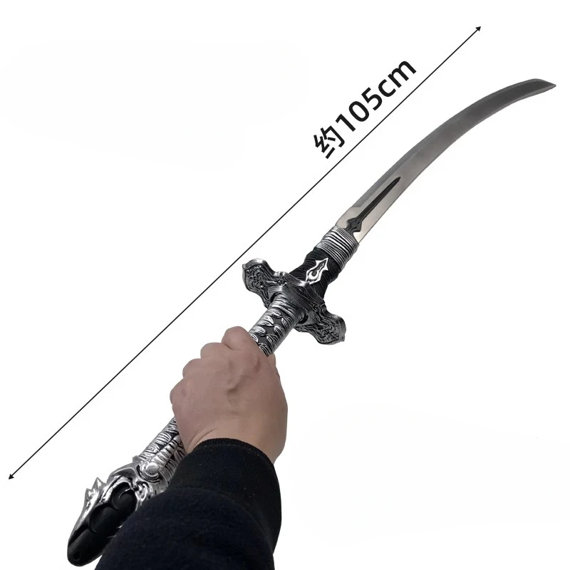 105cm NieR:Automata Sword 1:1 Virtuous Contract Katana Sword Weapon  Game Peripherals Cosplay Stage Props Safety PU Model Gifts