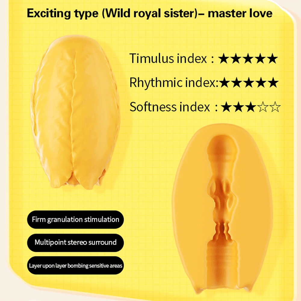 Male Masturbator Cup Soft Pussy Sex Toys Vagina Adult Endurance Exercise Adult Supplies Vacuum Pocket Cup Masturbator for Men view 6