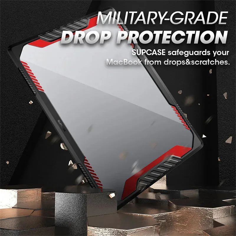 SUPCASE For MacBook Pro 14 Case (2024-2021), protector de carcasa dura resistente a los golpes, M4 / M3 / M2 / M1 Pro/Max  UB