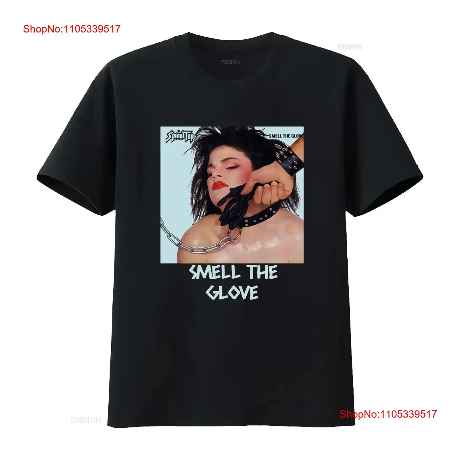 Spinal Tap Smell The Glove reprinted T Shirt gift for fan H4444 vintage Washed Comfortable designer clothes streetwear Stylish