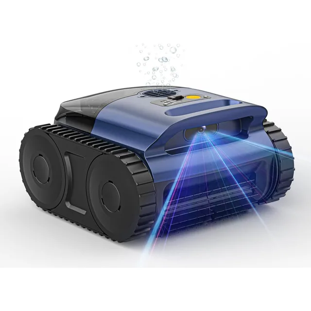 home.Cordless Pool Vacuum Robot for Inground Above Ground Pools Smart Navigation Self-Parking 2