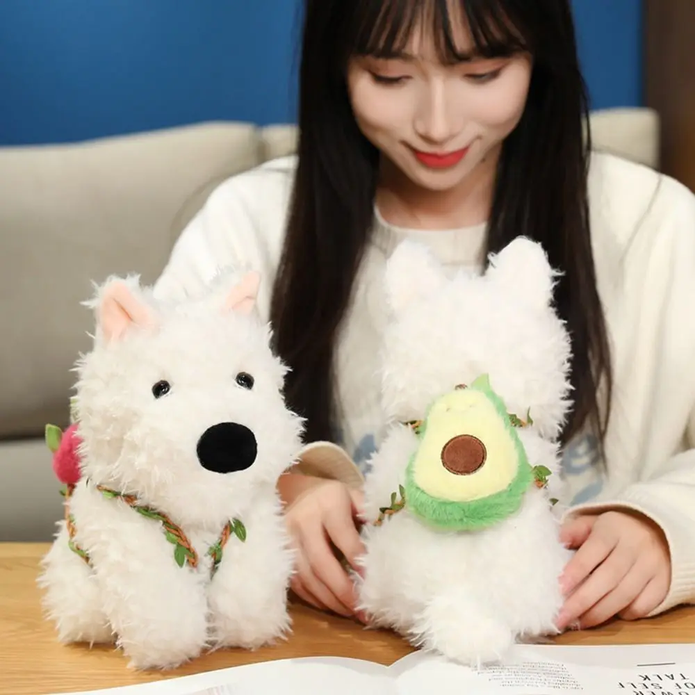 Sleeping Mate Toy Puppy West Highland Dog Knuffels Zacht gevulde hond Pluche pop Leuke mooie West Highland Dog Doll Kinderspeelgoed