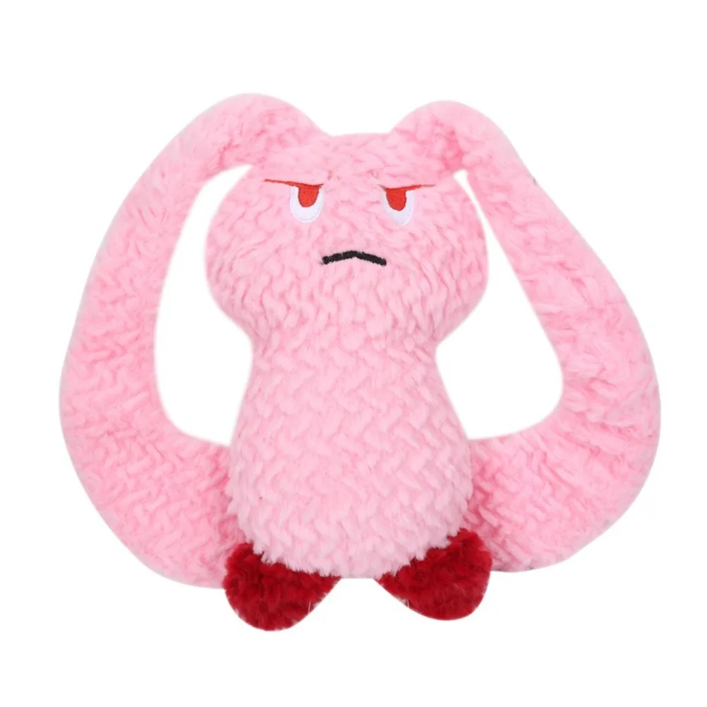 

Long Eared Rabbits Pet Plush Toys Bite-Resistant Stuffed Animal Squeaky Dog Toys Soft Tooth Cleaning Dog Chew Toys