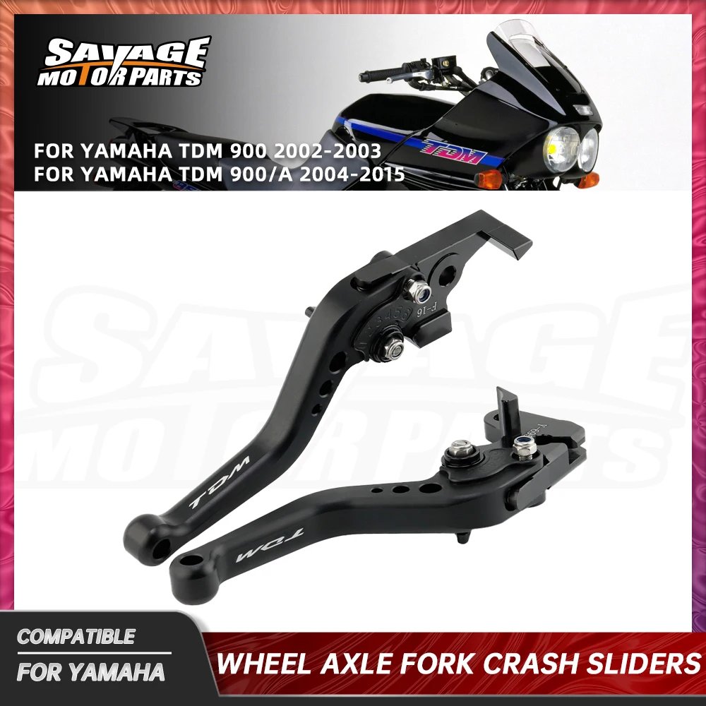 

Рычаги тормозной муфты для Yamaha TDM 900 2003 TDM 900/A 2004-2015, аксессуары для мотоциклов, регулируемые короткие передние ручки управления