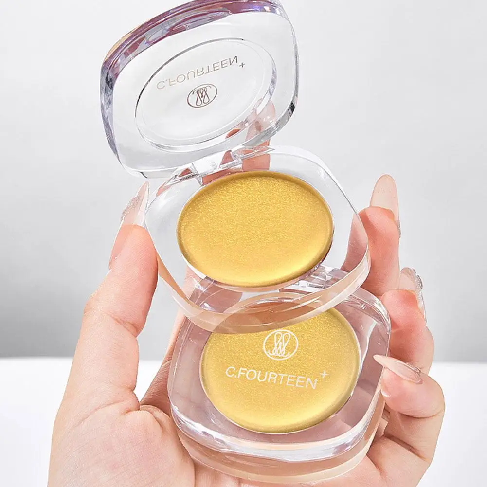 Powder Blusher & Highlighting Powder Dual Use Cosmetics Natural Brightening Face Makeup Long Lasting Waterproof Face Makeup