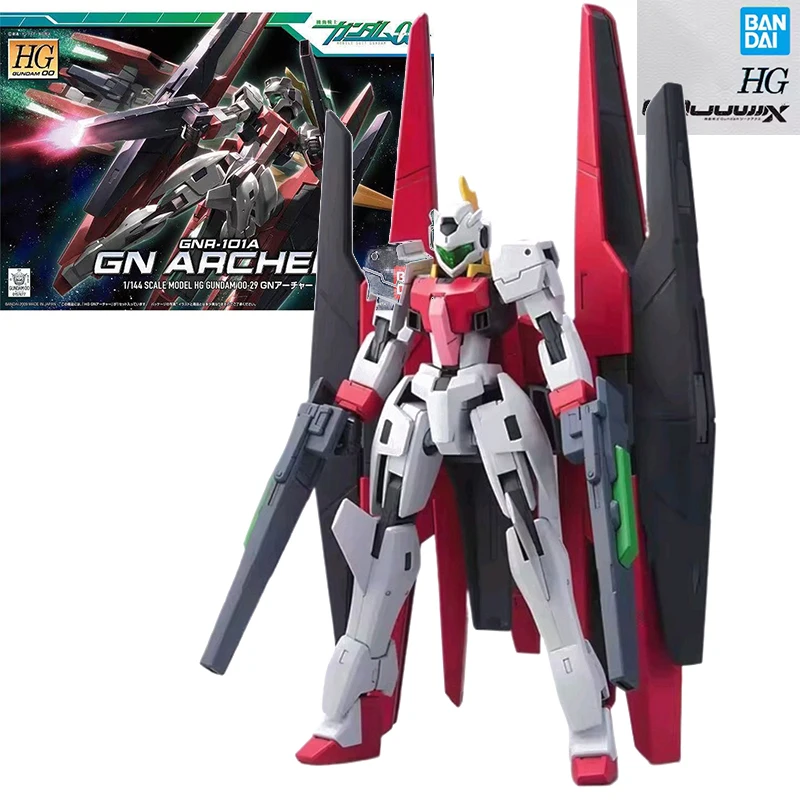 

Bandai оригинальный Gundam HG GN ARCHER мультяшный персонаж робот в сборе модель игрушка детский подарок