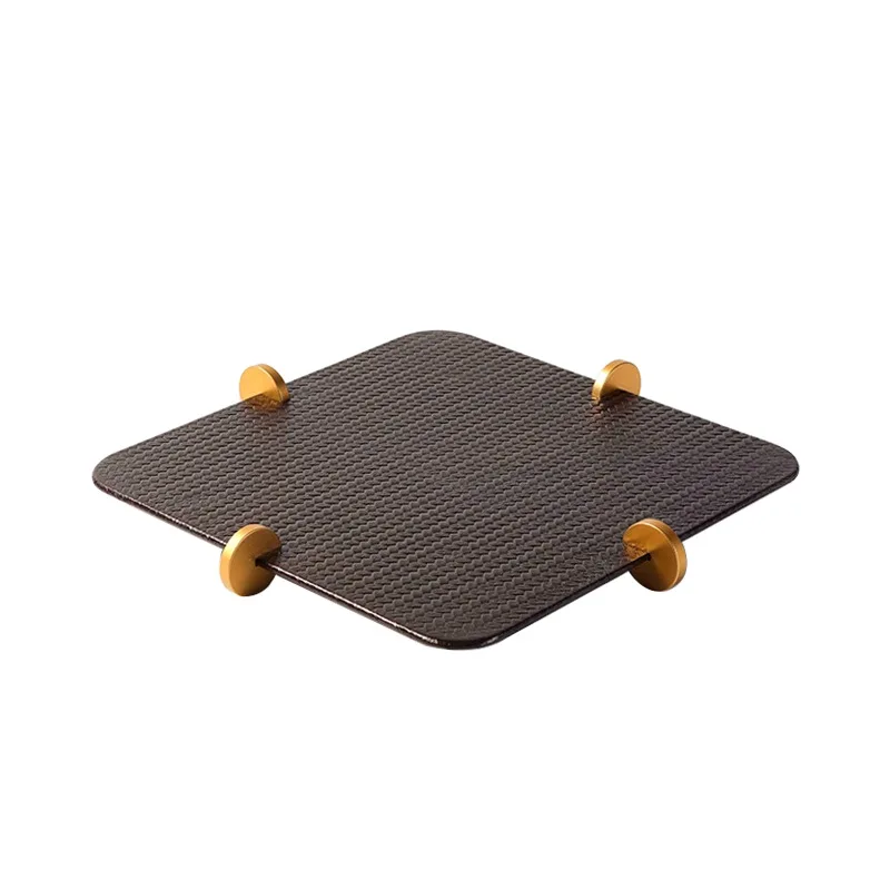 Luxury Decoration Tray Living Room Simple Storage Tray Modern Creative Design Household Trays Bedroom Cloak Room Jewelry Plate