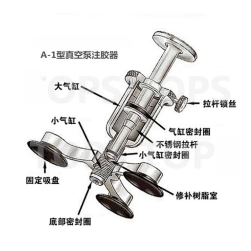 

Front Windshield Broken Crack Repair Auto Glass Repair Professional Repair Tools