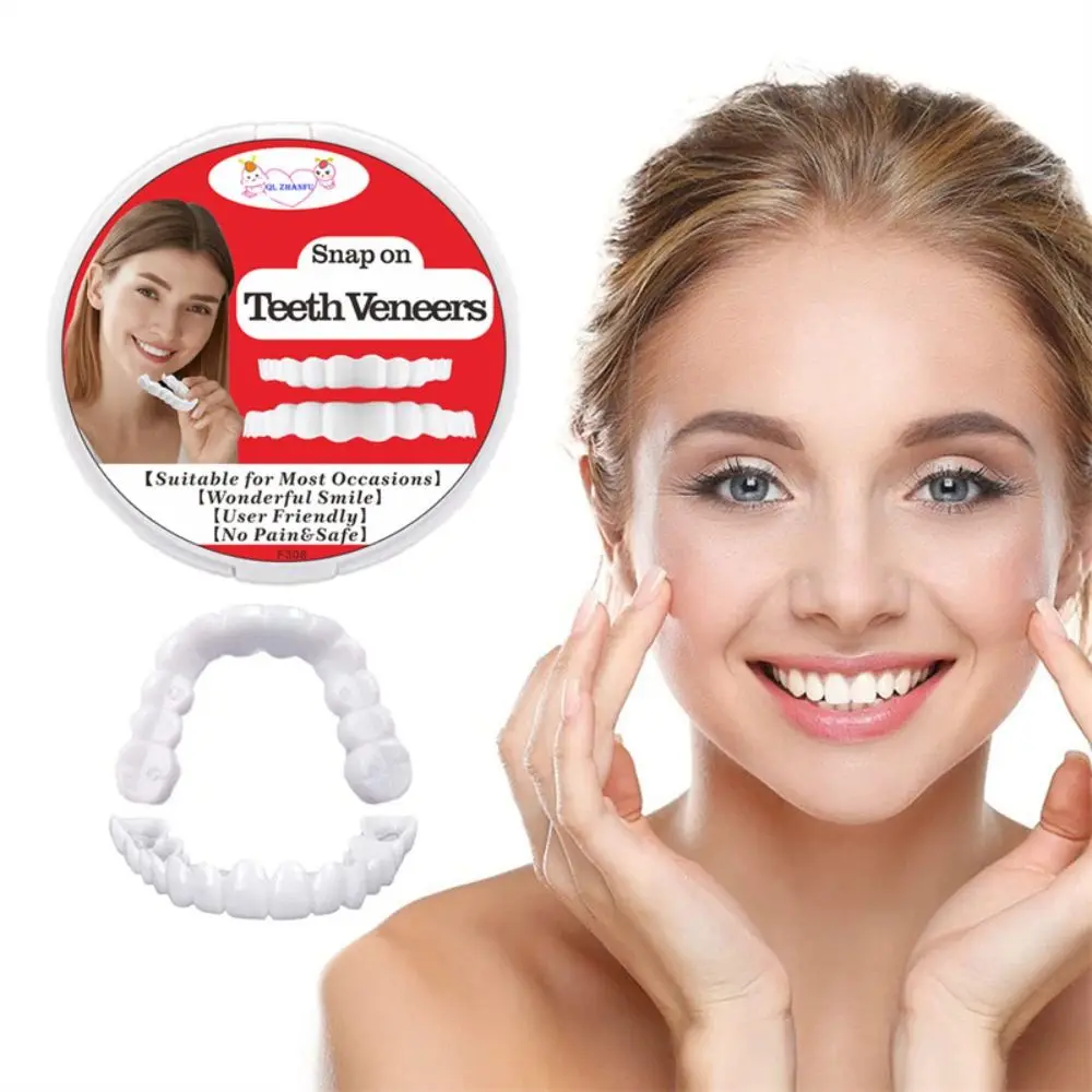 

Набор временных виниров для зубов: комфортные, мгновенные, регулируемые, легко чистящиеся накладки на зубы