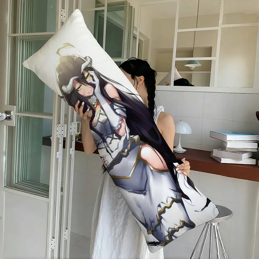 Anime O-OverlordS Albedo cushion cover Suitable for Office Bedroom Sofa Home Decoration Long cushions