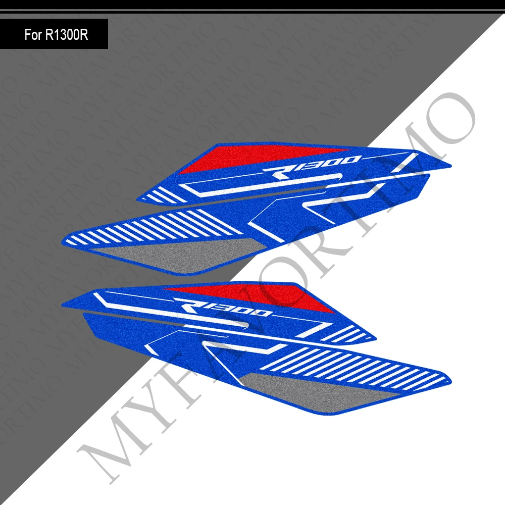 For R1300R 1300 R R1300 Motorcycle Tank Pad TankPad Cap Grips Gas Fuel Knee Stickers Decals Protector 2025 2026