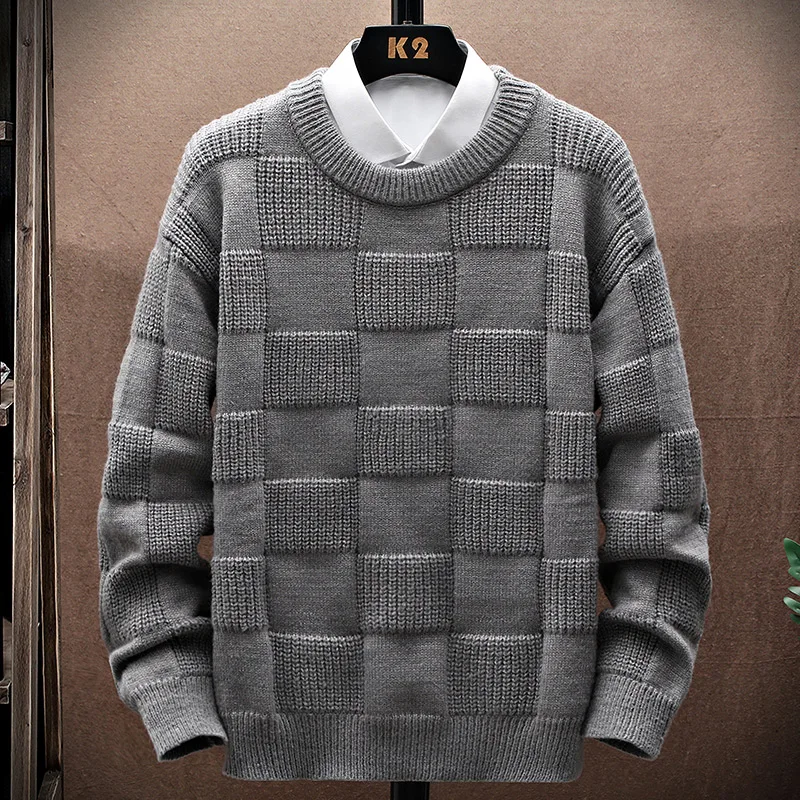 Мягкий новый весенне-осенний свитер с круглым вырезом, легкий базовый пуловер для женщин и мужчин, модная рубашка, повседневная однотонная повседневная толстовка