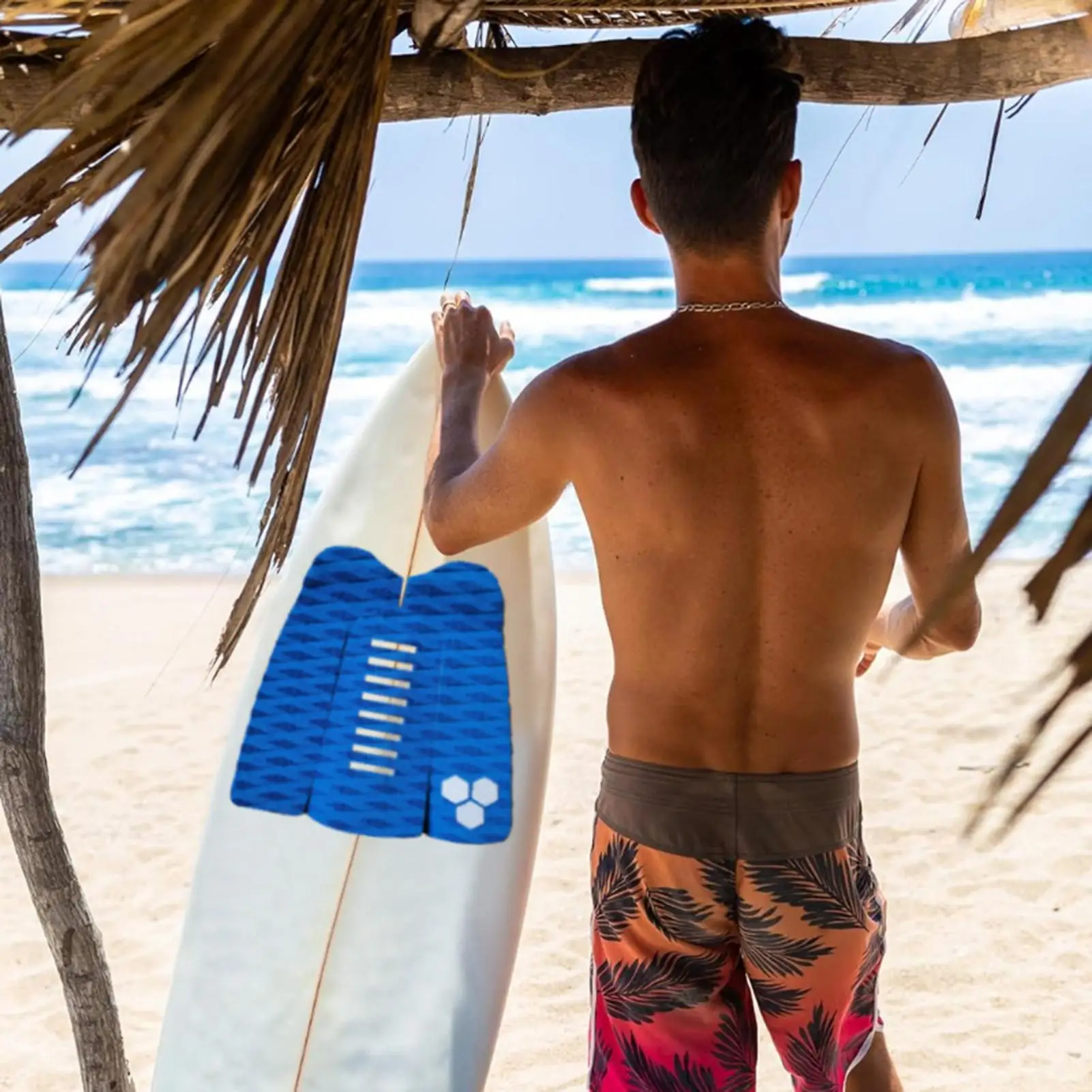 

Красочные подушечки для доски для серфинга, подушечки для доски для серфинга из ЭВА/накладки для серфинга, нескользящие подушечки для сильного клея с обрезкой для ног ﻿