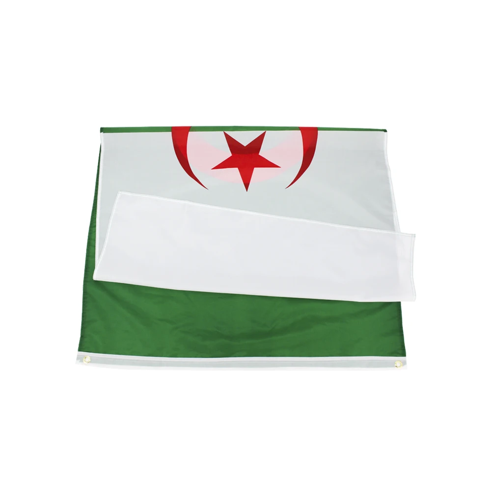 LeaFLAG 90 x 150cm Algeria flag National Flag Banner Activity parade