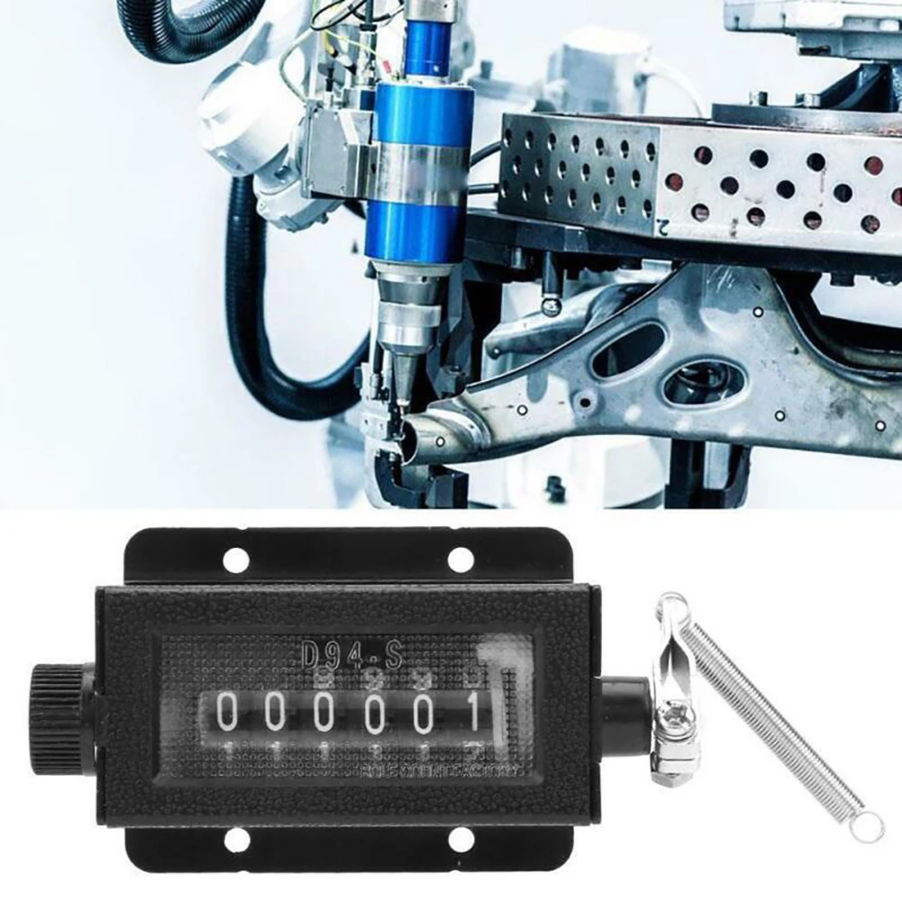 Imagem -06 - Industrial Mecânica Puxando Soco Contador D94-s Máquina tipo Dígito Reajustável Dígitos Bale Contador para Record Equipamentos Esportivos