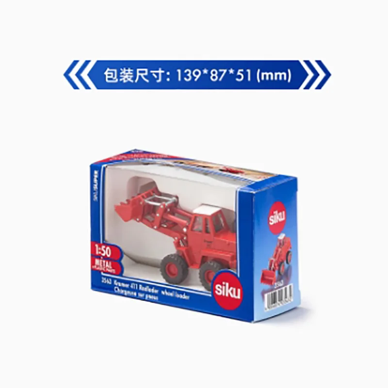 siku gegoten legering 411 wiellader model 3563 eindproduct simulatie speelgoedcollectie geschenk statisch model display