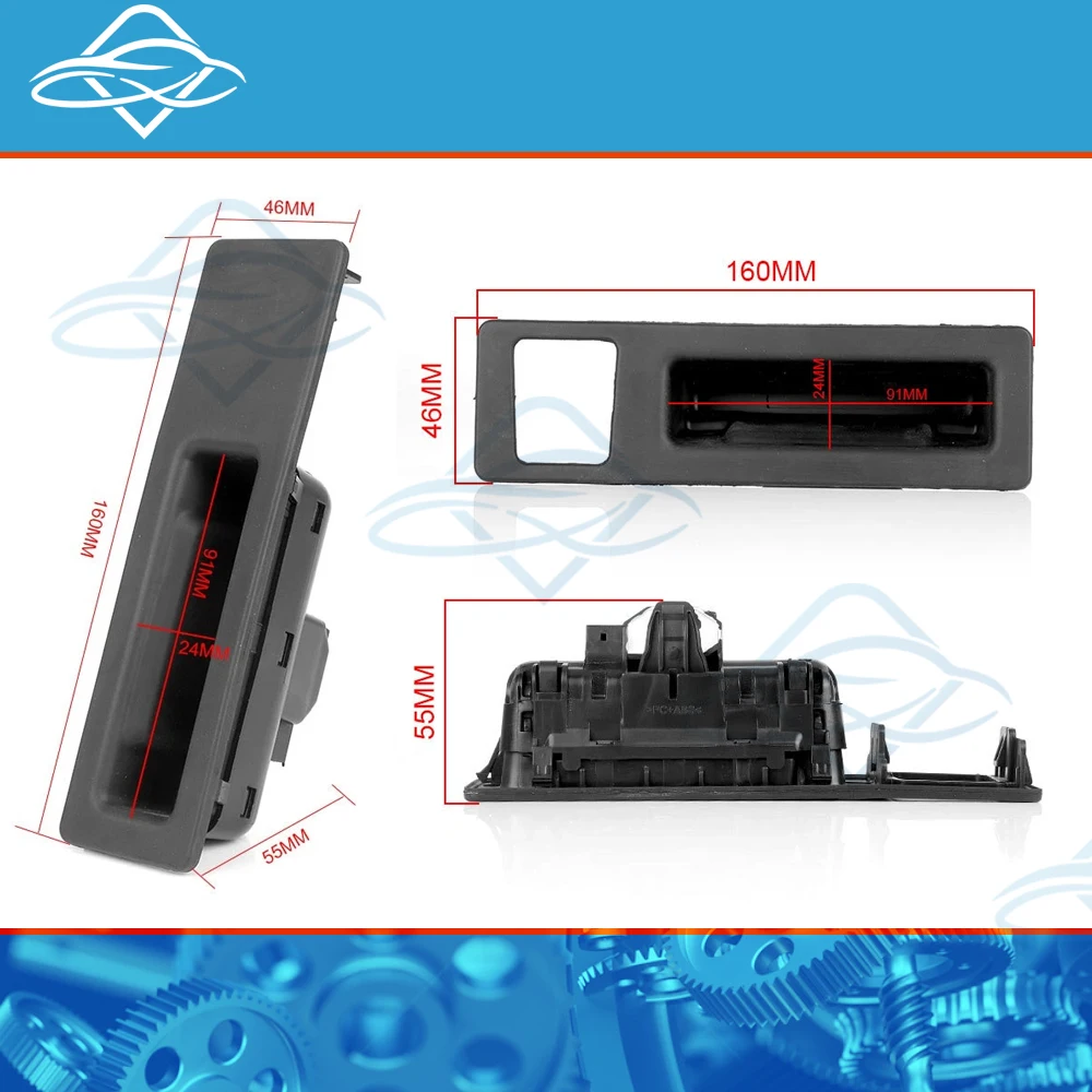 51247463161 51247463162 Boot Lid Lock Release Push Button Handle Switch Tailgate Hatch Switch For BMW F22 F30 F32 F33 F10 F25 view 2
