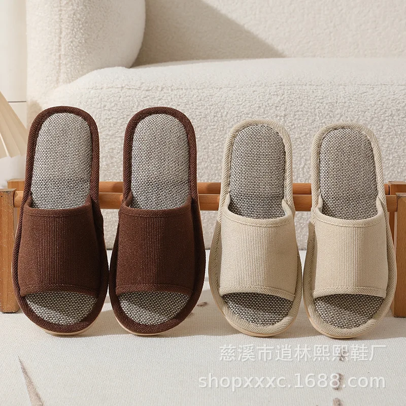 Zapatillas desechables antideslizantes gruesas para baño de Hotel, salón de belleza, uso doméstico, venta al por mayor para hombres, temporada de verano