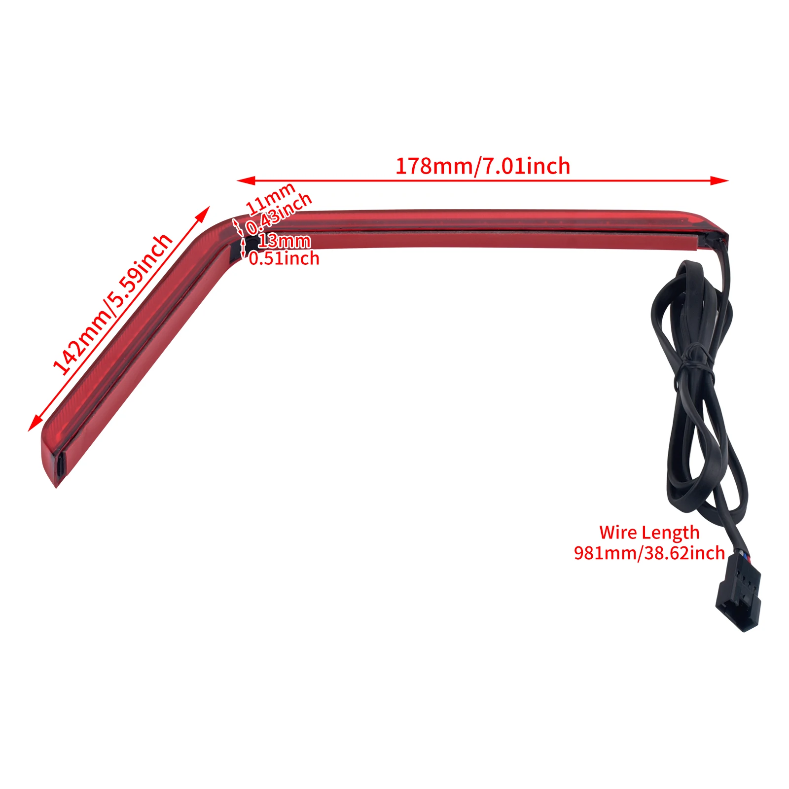 Motorcycle Saddlebag Turn Signals LED Lights Running Tail Lamp For Harley Touring CVO 2023 Street Glide Electra Glide 2024-2025