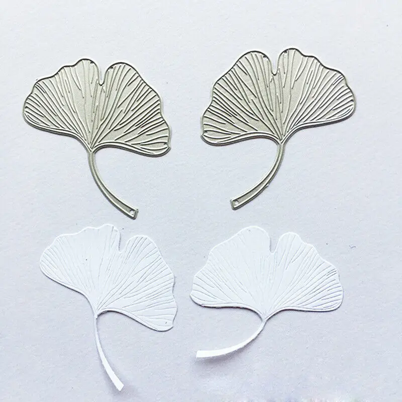 ginkgo leaf Metal Cutting Dies Scrapbooking DIY Album Paper Card Embossing Decor Craft Knife Mould Blade Punch Stencil