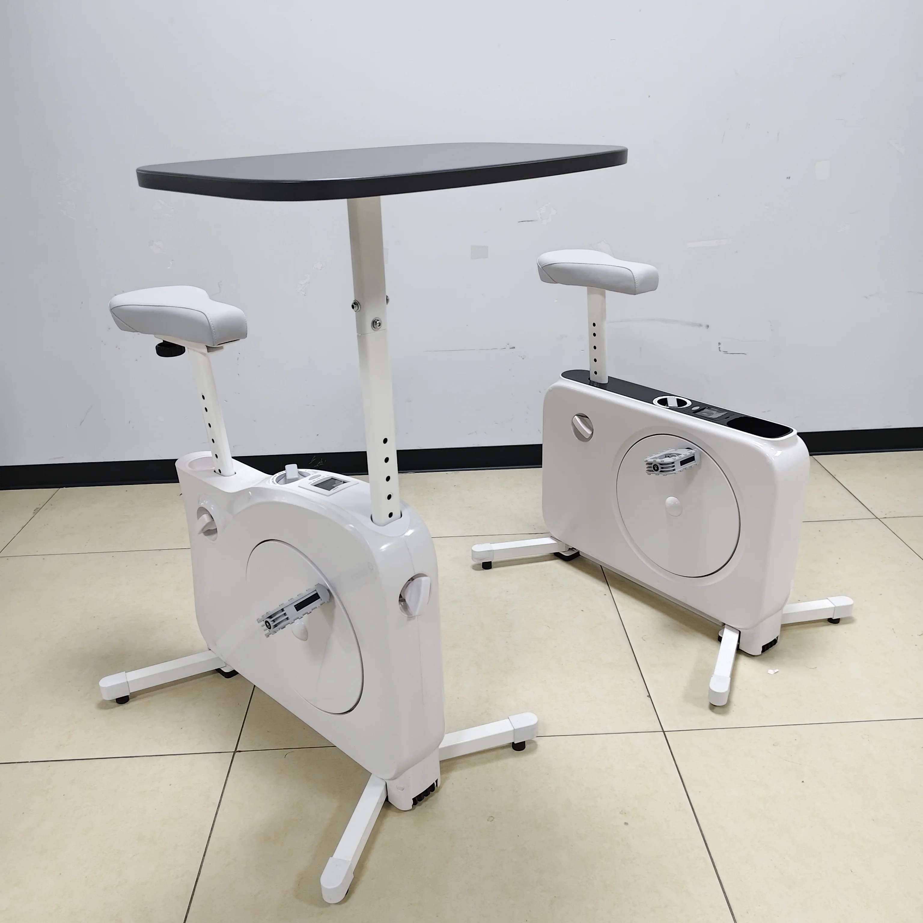 Steel‑Built Professional Magnetic Exercise Bike With Tabletop Indoor Sports Equipment For Home Gym Fitness Training