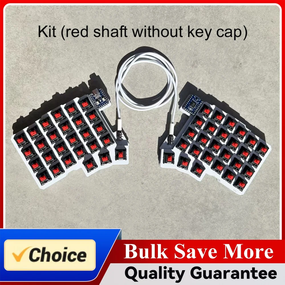 Split Keyboard Wired Ergonomics Keyboard Hot Swap Gaming Keyboard Programmable Keyboard Customized PC Gamer Accessories