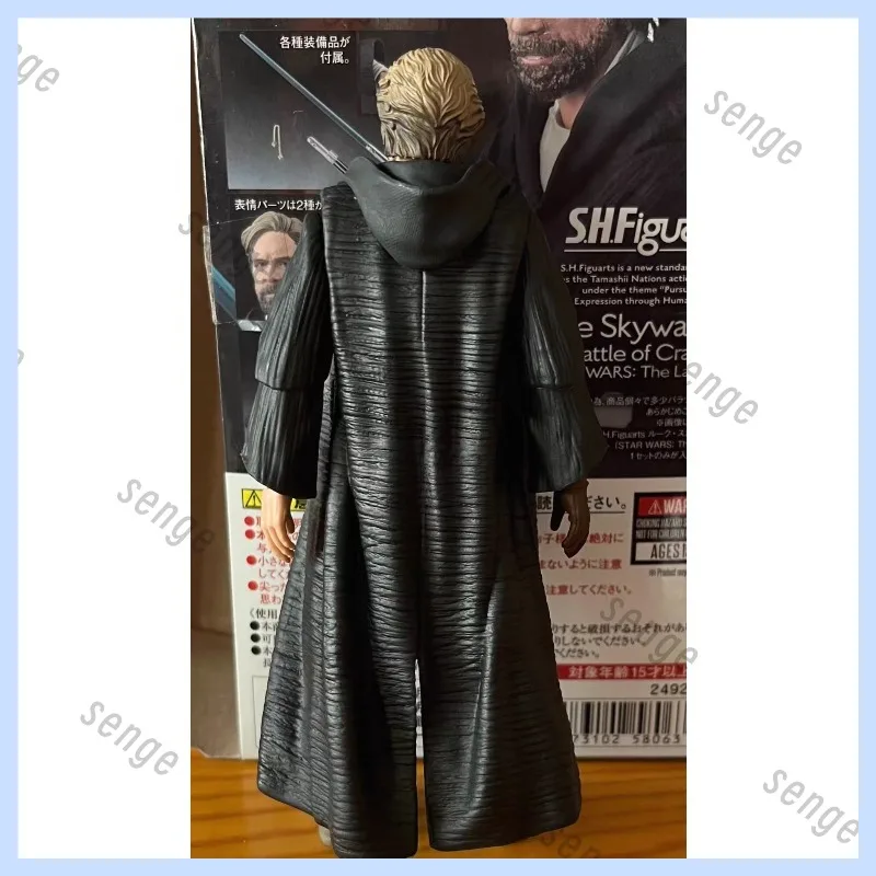 [Genuine Brand New Spot] Bandai SHF Star Wars Luke Skywalker The Last Jedi Akto Hideaway Edition Action Figure Collection Gift view 2