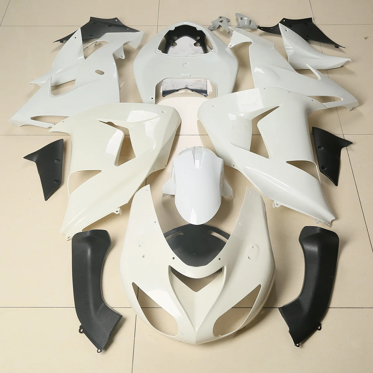 Motorcycle Injection ABS Unpainted Fairing Bodywork For Kawasaki Ninja ZX10R 2006 2007