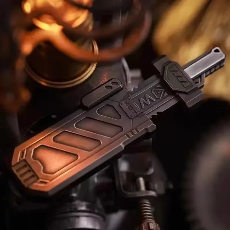 السيف العملاق EDC اليد اللعب سبيكة تململ المنزلق الميكانيكية السوداء التكنولوجيا لعبة تخفيف التوتر إصبع سبينر دفع بطاقة #3