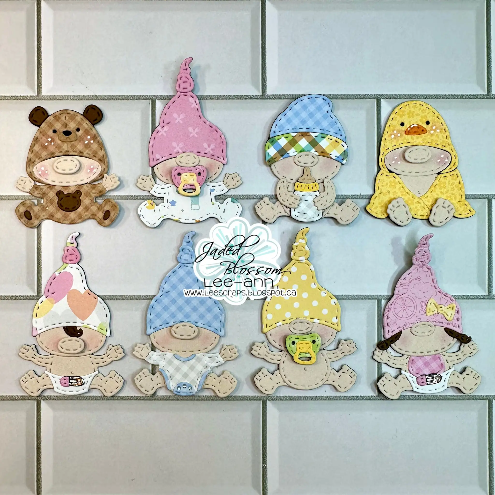 April 2026 Gnome Baby Add ons Metal Cutting Dies Clear Stamps Stencil for DIY Making Card Scrapbook Craft Template Decoration view 6