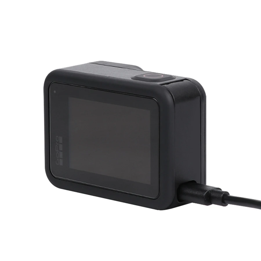 Cubierta de batería para GoPro Hero8, carcasa protectora de diseño de puerto recargable, accesorios de cámara deportiva