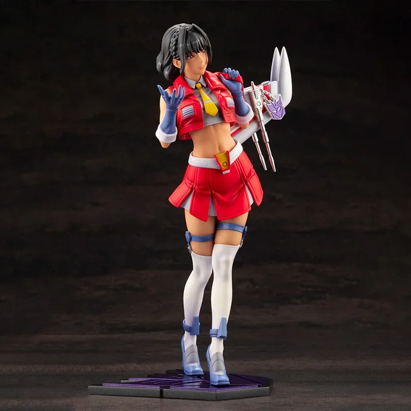 Kotobukiya Original Original 1/7 Hasbro Transformers Starscream Bishoujo Statue 21,5 cm Sammlungen Modell Spielzeug Figur Geburtstag Geschenk