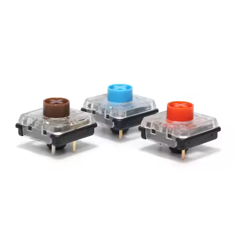 Kailh Choc V2 Low Profile Switch 1353 Chocolate V2 Custom DIY Mechanical Keyboard Switches Clicky Tactile Linear Blue Red Brown