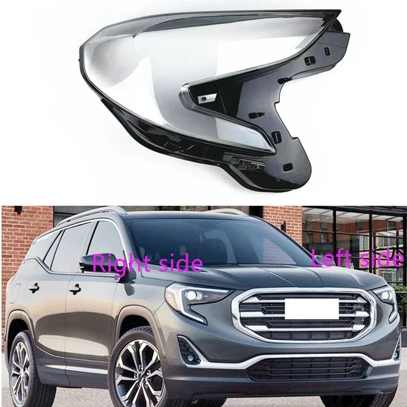 For GMC TERRAIN 2018 2019 2020 2021 Car Headlight Shell Headlight cover Headlamp Lens Headlight Glass Auto Shell Cover