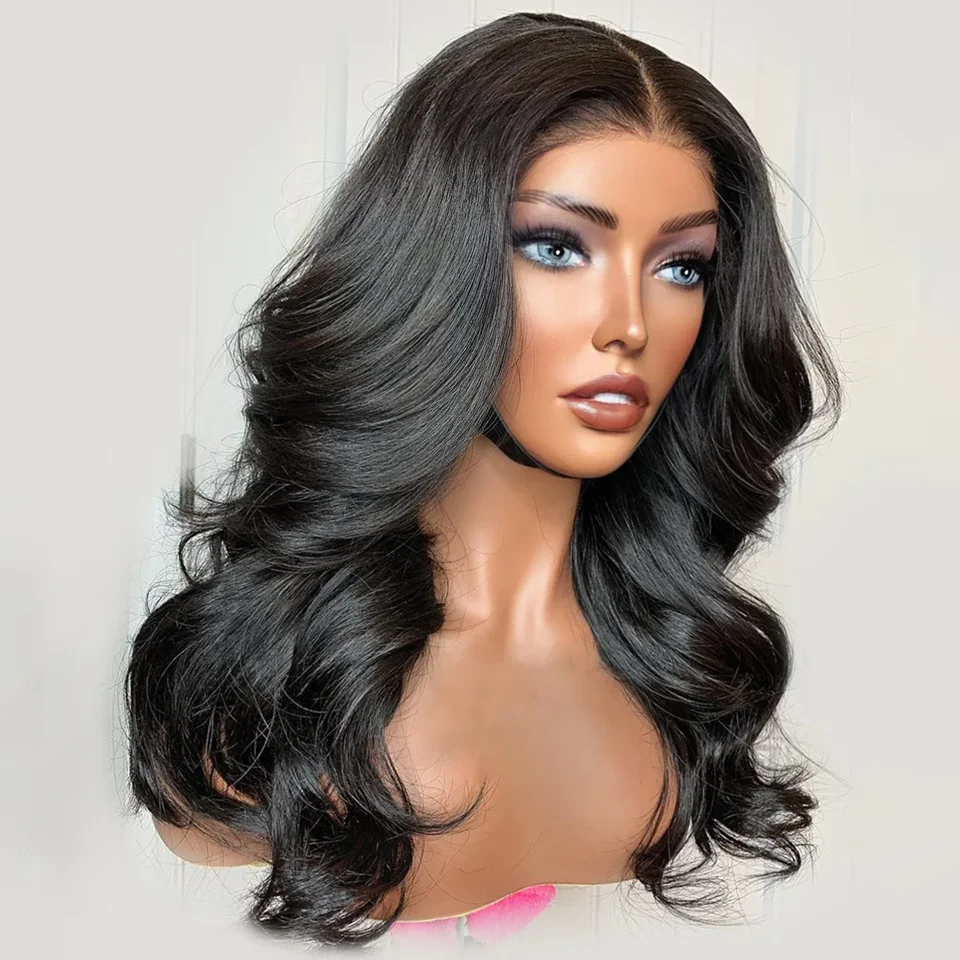 

Glueless Body Wave Wig 13x6x1 Lace Front Wigs Human Hair Pre-plucked Loose Body Lace Front Human Hair Wig For black Women