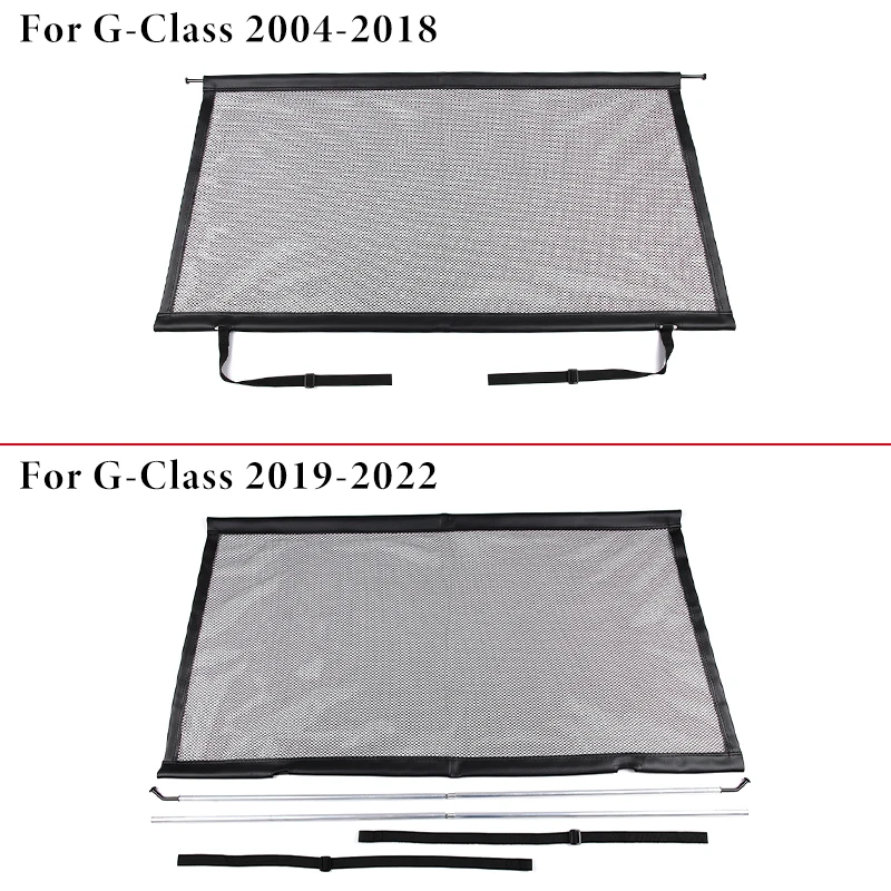 Car Isolation Pet Barrier Net Back Trunk Safety Pet Net Vehicle Safety Mesh For Mercedes-Benz G-Class W461 W462 W463 1990-2025