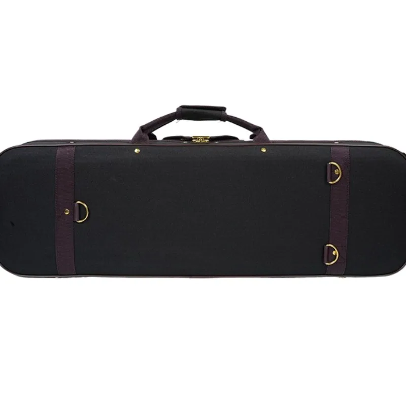 Oxford Cloth Velvet Violin Box Portable Shoulders Waterproof Shockproof Stress-resistant Violin Box Musical Instrument Accessory