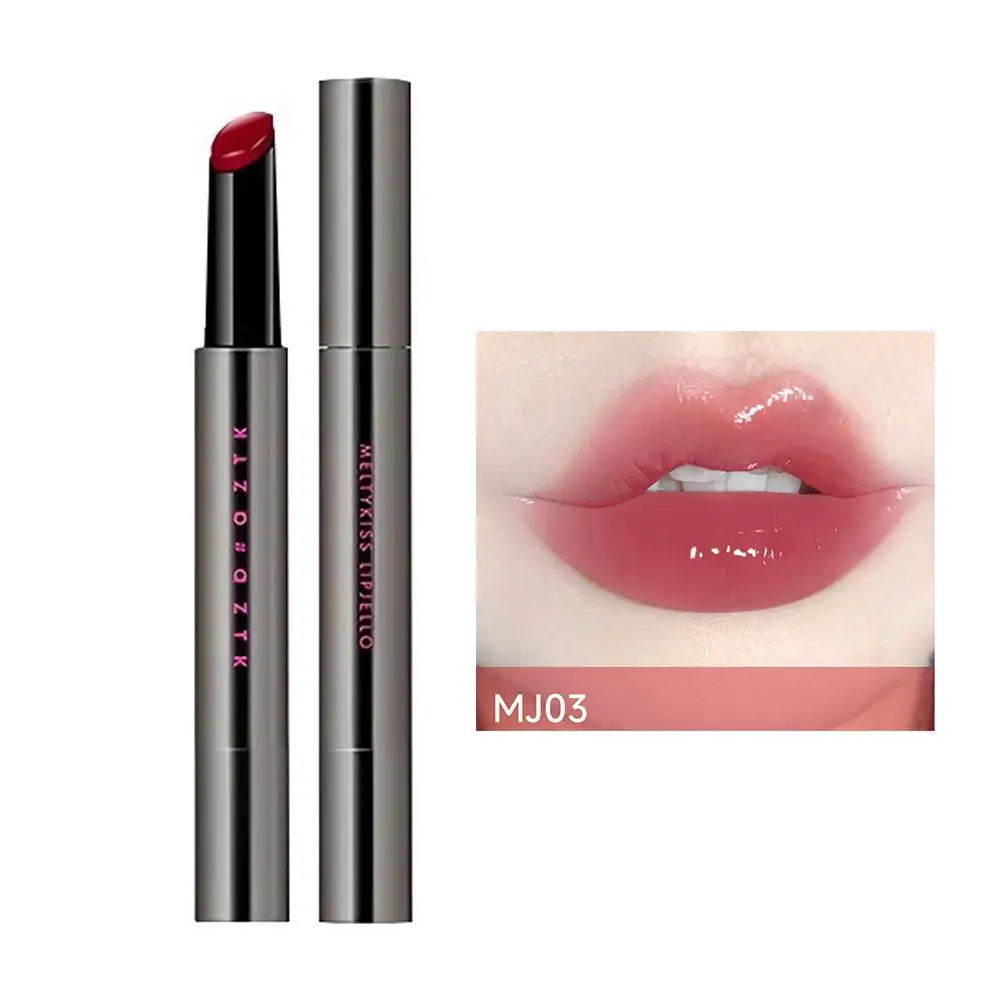 Aztk Spiegel Jelly Lippenstift Bubble Lipgloss Langdurige Vochtinbrengende Glans Sexy Cup Stevige Lip Waterdichte Non-Stick N0w7